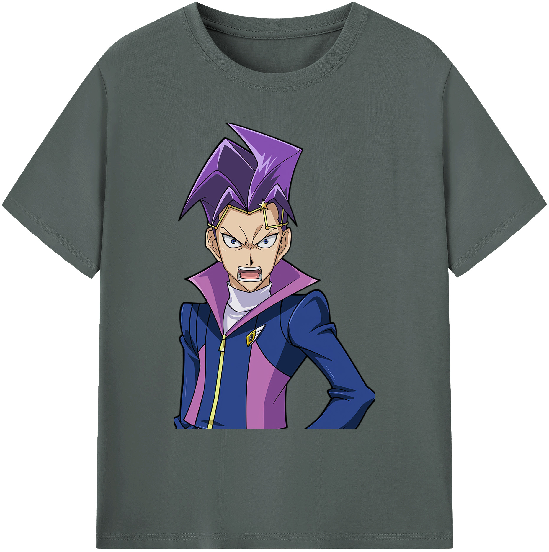 （画像用） 遊☆戯☆王 Yu-Gi-Oh! 綿100％ メンズ半袖Tシャツ｜肌触りやわらか＆通気性